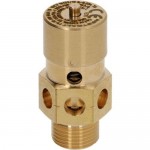 Sertifikalı 3/8" emniyet valfi 1,9 bar